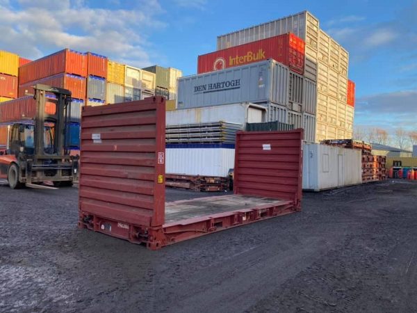Buy 20ft Flat Rack Shipping Containers Best 20ft - Image 4